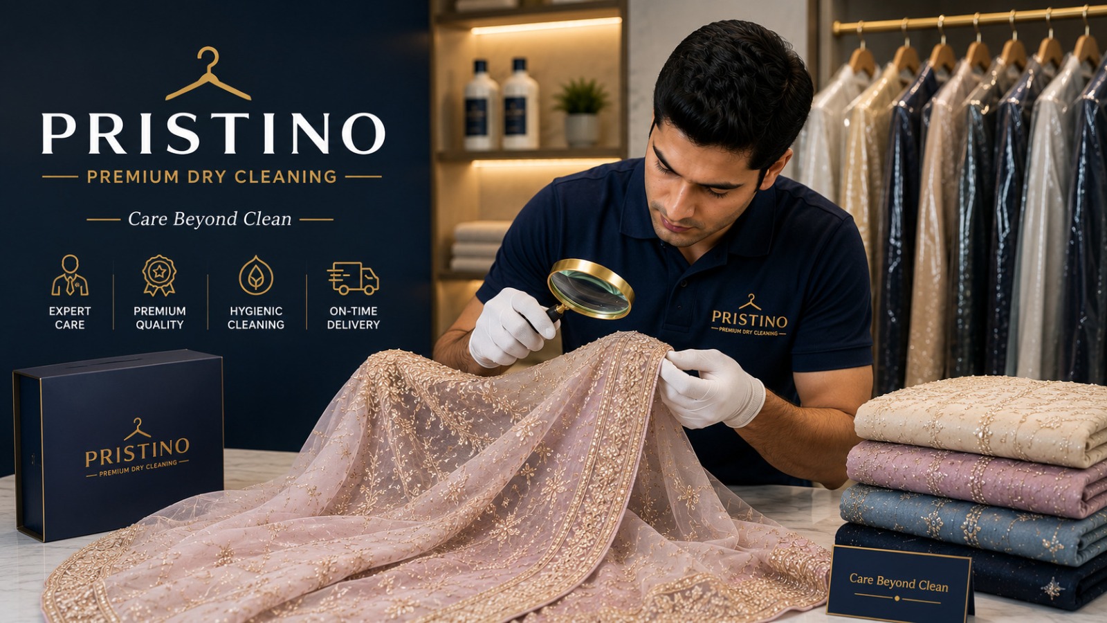 Pristino premium dry cleaning in bangalore